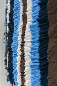 2024 nouveau fait à la main macramé feuille tenture murale Style Boho parfait pour la maison chambre salon décor élégant Accent pièce - Product Image 3