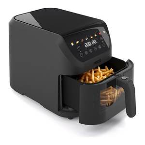 AEROFRYER SlimFry Black 01 182476 01 001 Freidora de Aire 8 en 1 de 2000W con Capacidad de 8 Litros, Electrodoméstico de Cocina Duradero y Eficiente - Product Image 3