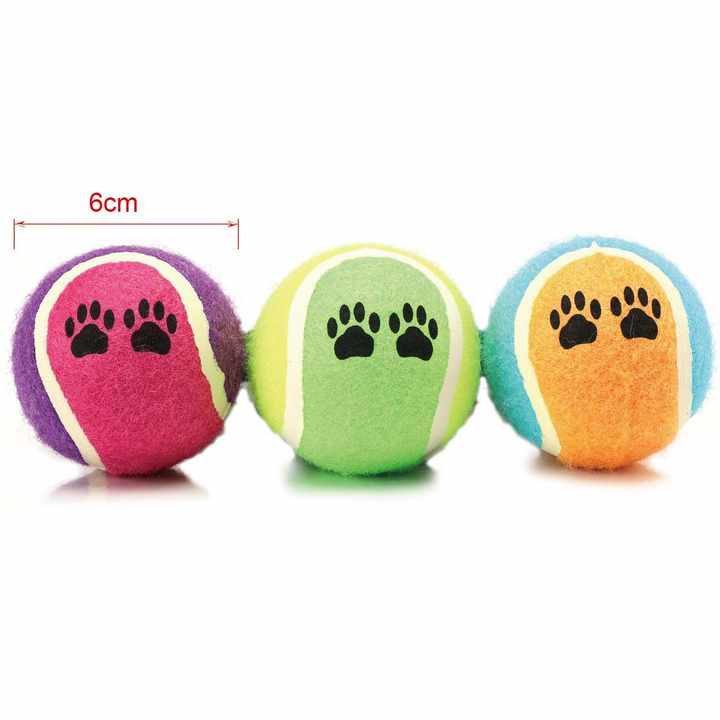 *OUTLET* 3 Pieces Dog Tennis Ball Toy for Dogs Pets - Home & Garden / Petshop
