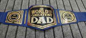 เข็มขัดหนังแท้ขนาด6มม. สำหรับทัวร์นาเมนต์มวยปล้ำหน้าสำหรับแชมป์เกียร์รางวัล - Product Image 3