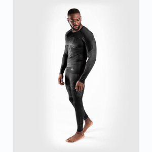 Qualité supérieure à manches longues hommes Rash Guard 2025 Logo sur mesure imprimé séchage rapide MMA vêtements de Compression avec Jiu Jitsu Kimono - Product Image 3
