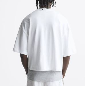 Las camisetas más vendidas para hombres, camisetas casuales de moda de verano, prendas de vestir informales para hombres, Camiseta de algodón 100% de manga corta para hombres - Product Image 3