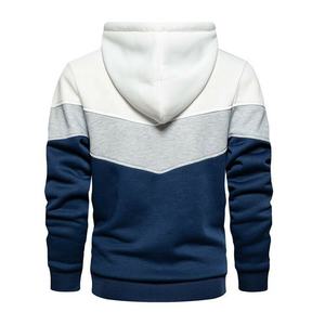 Personnalisé nouvelle couleur unie sweat hommes à manches longues 3D sport décontracté pull ample sweat-shirt - Product Image 2