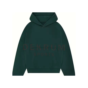 Sudadera con Capucha de Algodón Terry de Alta Calidad para Invierno 2026, Corte Regular, Venta al Por Mayor, Personalizable, de Algodón/Poliéster, para Hombre, Lisa, Teñida, Transpirable - Product Image 1