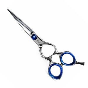 กรรไกรตัดผมมืออาชีพสำหรับร้านเสริมสวย กรรไกรสแตนเลสสำหรับช่างตัดผม อุปกรณ์ทำผม ใบมีดคม พร้อมกล่องเก็บหนัง - Product Image 4