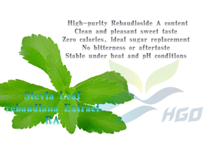 Hgo สารสกัดจากใบหญ้าหวานจากธรรมชาติ (เกรดอาหาร) สเปค RA 55% (สารสกัดมาตรฐาน) - Product Image 3