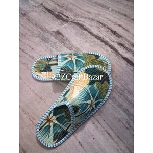 Nouveauté : Pantoufles d'intérieur 100% coton avec surpiqûres horizontales sur toute la surface, pour femmes et hommes, pour la maison, la chambre, l'hiver - Product Image 4