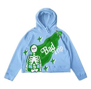 Sudadera con capucha para hombre y mujer, de algodón, con estampado personalizado - Product Image 4