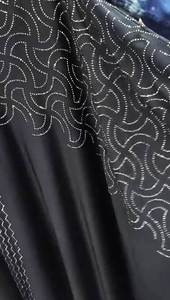 Ropa islámica tradicional de mujer modesta y elegante, hermosa ropa de fiesta, estilo Abaya, accesorio de Dubái incluido para musulmanes modestos - Product Image 4