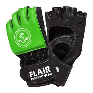Gants professionnels en cuir PU demi-doigt Mma pour hommes gants d'entraînement grande taille prix usine approvisionnement pour l'entraînement de boxe - Product Image 4