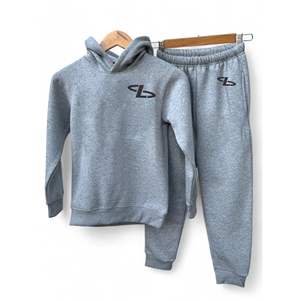 Ensemble de jogging personnalisé Survêtement avec fermeture éclair délavé à l'acide Survêtement à capuche et pantalon de survêtement évasé à jambe droite Survêtement pour hommes - Product Image 2