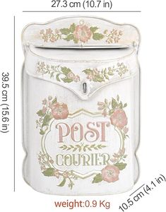 Boîte aux lettres en métal durable prête à l'exportation, résistante à la corrosion, support de réception de courrier, revêtement en poudre personnalisable, longue durée - Product Image 3