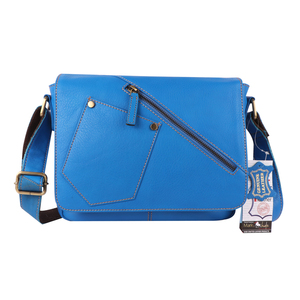 Bolso de pecho cruzado de un solo hombro para hombre Real, nuevo diseño de cuero, paquete de pecho portátil, bolsos de eslinga, precio de la India - Product Image 1
