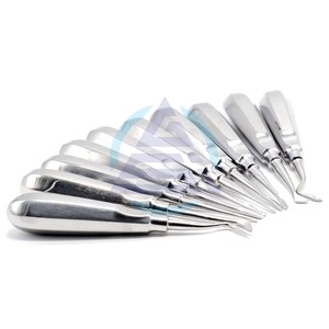 Elevador de Luxación Dental de Acero Inoxidable, Clareador, Instrumentos Dentales Hexagonales Curvos para Raíces - Product Image 1