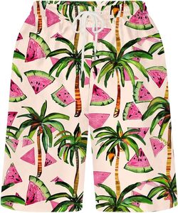 Short hawaïen de plage pour hommes, surf, course à pied, 100% polyester, séchage rapide, imperméable et décontracté - Product Image 3