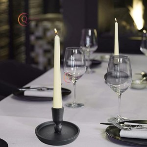 Bougeoir en métal de style unique attrayant pour la décoration de la maison de dessus de table Bougeoir en métal sur mesure Pot de bougie unique - Product Image 3