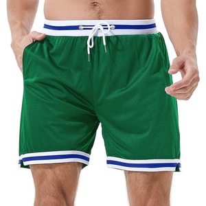 Pantalones cortos de baloncesto más vendidos 2025, ropa de calle personalizada, pantalones cortos de malla deportiva de verano - Product Image 4