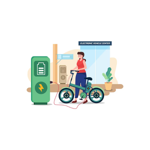 Alquiler de bicicletas eléctricas, sostenibilidad - Product Image 1