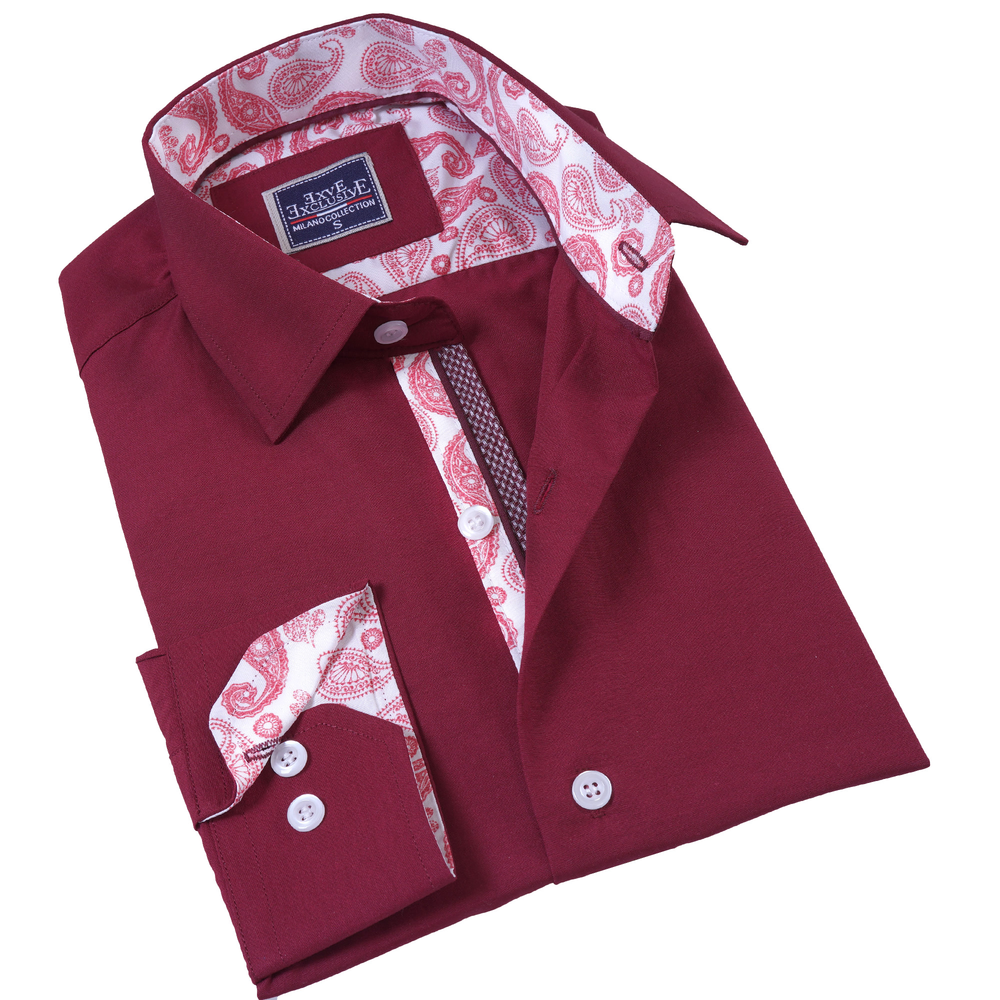 Men's Slim Fit 100% Cotton Dress Shirt With Digital Printing Men's Slim Fit 100% Cotton Dress Shirt With Digital Printing
