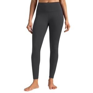 Women's Summer Breathable Knitted Leggings with Mid Waist Cotton & <b>Bamboo</b> <b>Fabric</b> Eco-Friendly Yoga Wear for Wholesale - Product Image 4