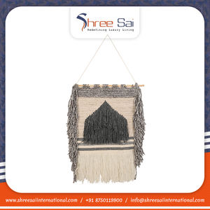 Appeso a parete in macramè fatto a mano di nuova moda disponibile a buon prezzo dal fornitore indiano - Product Image 3