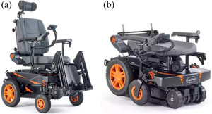 รถเข็นคนพิการไฟฟ้าพับได้สำหรับการแปลงคาร์บอนไฟเบอร์แบบ4ล้อพร้อมลิฟท์บันไดปีนเขา - Product Image 2