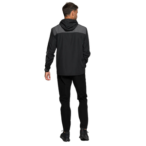 Veste coupe-vent softshell personnalisée pour hommes col montant hiver imperméable extérieur randonnée vêtements d'extérieur coupe-vent - Product Image 4