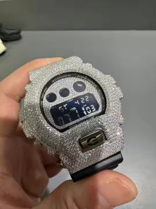 <b>Mens</b> Designer Quartz Moment <b>Wrist</b> <b>Watch</b> with Moissanite Diamond Party Style & Special Gift <b>Watch</b> <b>for</b> <b>Men</b> - Product Image 6