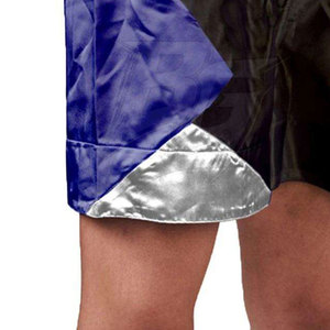 Pantalones Cortos de Satén Transpirables de Secado Rápido para Muay Thai, Calidad Premium, Marca BATTLE GEAR para Hombre, Colores y Tallas Personalizables, Satén/Poliéster - Product Image 5