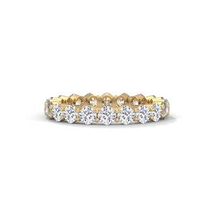 แหวนเพชรทรงคุชชั่นแบบ Eternity Band - Product Image 1