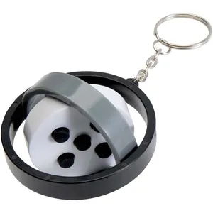 Portachiavi Giroscopico Ecologico Spinx, Gadget Eco-Friendly per Moschettoni e Portachiavi Promozionali - Product Image 2
