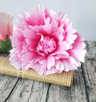 Grandes fleurs de pivoine artificielles géantes, tête de pivoine géante en flanelle, fleur de 40 cm, 60 cm, 80 cm, vente en gros, accessoires de scène de mariage