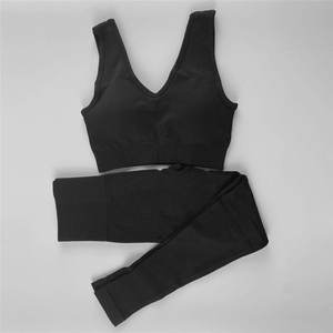 Ensemble de yoga 2 pièces de meilleure qualité nouveau design pour vêtements de fitness/ensemble de yoga pour femmes imprimé par sublimation en vente - Product Image 5