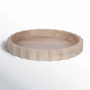 Bandeja para servir de madera de acacia con asas de metal, bandeja de madera Rectangular para cocina, comedor y decoración del hogar, novedad - Product Image 6