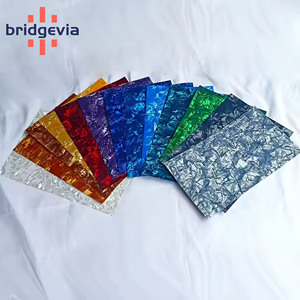 แผ่นเซลลูลอยด์หลากสีขายส่ง แผ่นมุก 0.17 มม. สำหรับทำปิ๊กกีตาร์ แผ่นเซลลูโลส หุ้มกลอง ตกแต่งผนัง - Product Image 4