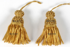 Gold Bullion <b>Tassels</b> PaiMetal <b>Tassels</b> for Church Vestments, Clergy Garments & Liturgical Decoration Handmade High Quality - Product Image 3