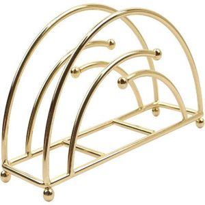 Servilletero de metal hecho a mano de la mejor calidad con elegante diseño antiguo para mesa de comedor y decoración de encimera de cocina - Product Image 4