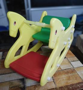 2025 mejor diseño moderno de alta calidad interior/exterior niños plástico caballo mecedora Animal silla bebé montar caballo juguete - Product Image 3