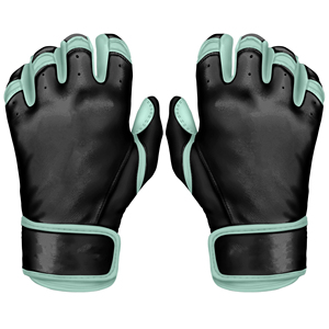 Cuero de vaca Cabretta Heavy Duty Custom Made Sports Batting Cabretta Guantes de béisbol de cuero Unisex - Product Image 1