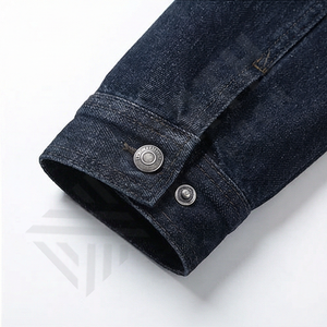 Veste en jean de haute qualité à prix abordable, nouvelle conception tendance, respirante, vestes en jean pour hommes, vêtements d'extérieur tendance - Product Image 6