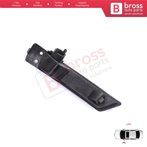Lente de Espejo Retrovisor Lateral Izquierdo BSP1242-1 con Luz Indicadora Blanca Transparente para Focus 2007-2020 Mondeo MK4 2007-2015 8M5113B383AA - Product Image 2