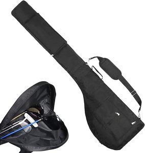 Venta al por mayor caliente personalizado de alta calidad impermeable ligero poliéster profesional Club bolsas llevar Domingo carrito de Golf mochila bolsa - Product Image 1