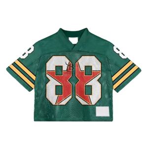 Camiseta personalizada con estampado de sublimación de malla profesional, ropa de calle, camiseta de fútbol personalizada, OEM camiseta de fútbol, camiseta cuadrada de fútbol - Product Image 6