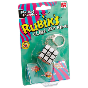 Llavero de plástico con diseño de Cubo de Rubik, 1 pieza - Product Image 3