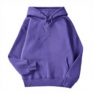 Fabricant de sweats à capuche tricotés personnalisés pour femmes, broderie imprimée sur mesure, sweat à capuche en coton écologique, vente en gros - Product Image 3
