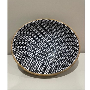 Juego de cuencos de cerámica mediterráneos mejor hechos a mano Utensilios de cocina vintage con cuencos para servir impresos Precios al por mayor - Product Image 2