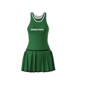 Ropa de Tenis Ligera y Transpirable de Talla Grande, Conjunto Deportivo de 2 Piezas para Gimnasio y Fitness para Mujer, Ropa de Tenis - Product Image 1