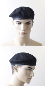 Casquette respirante 100% laine en vert et bleu marine avec logo personnalisé, design confortable de qualité supérieure - Product Image 4