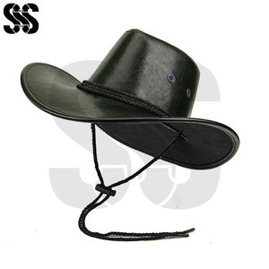 Sombrero de Vaquero Occidental de Cuero de Alta Calidad SHER SONS SPORTS, Mejor Venta 2026, Tamaño Ajustable, Colores Personalizados - Product Image 4