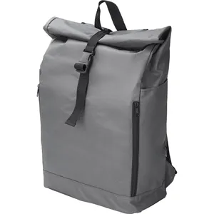 Zaino Promozionale Sostenibile in RPET con Chiusura Rolltop - Evie - Product Image 1